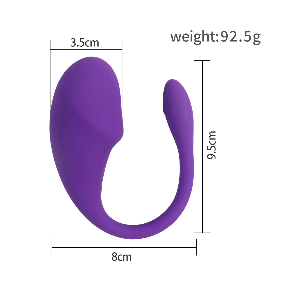 Tadpole App Wireless  Remote Control Silent Female Masturbator Sexy Charging Outdoor Wear