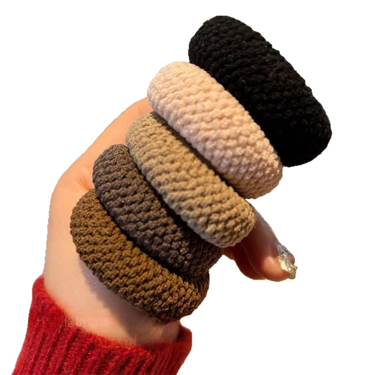 High Elasticity, Thickened, Seamless Hair Tie, Rubber Band, Hair Tie, Headband, Hair Rope, New Style, Durable and Thickened