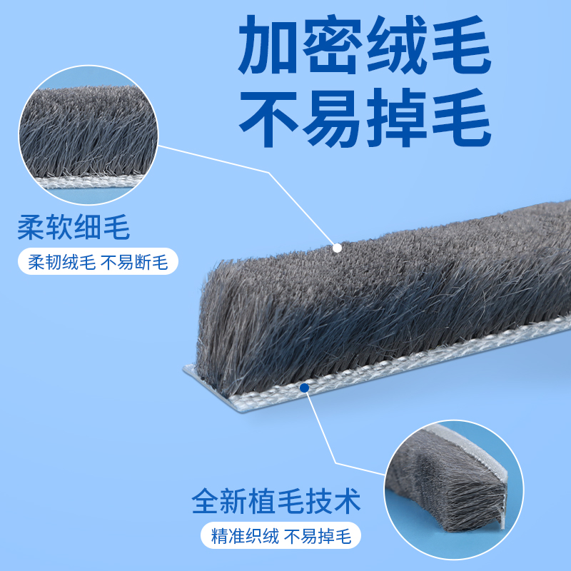 Window Sealing Strip for Plastic Steel Windows, Windproof and Water-Resistant Adhesive Strip, Screen Gap Strip, Door and Window Glass Door Windproof Self-Adhesive