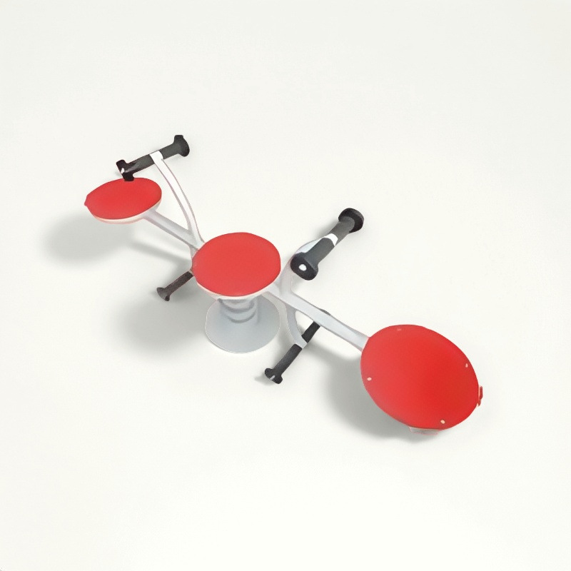 Spring seesaw rocking music room outdoor kindergarten community park children's double rocking horse toy amusement facilities