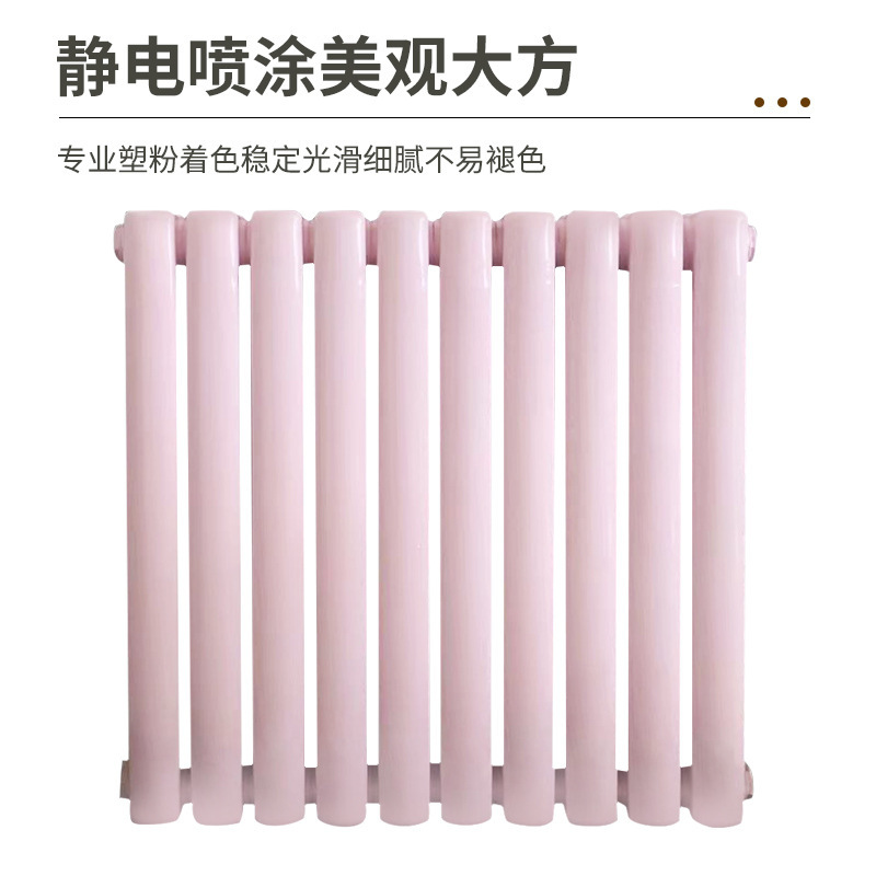 Steel Two-Column Radiator Low-Carbon Steel Radiator Water Heating 50256030 Engineering Piece Manufacturer Gz206 Heat Exchanger