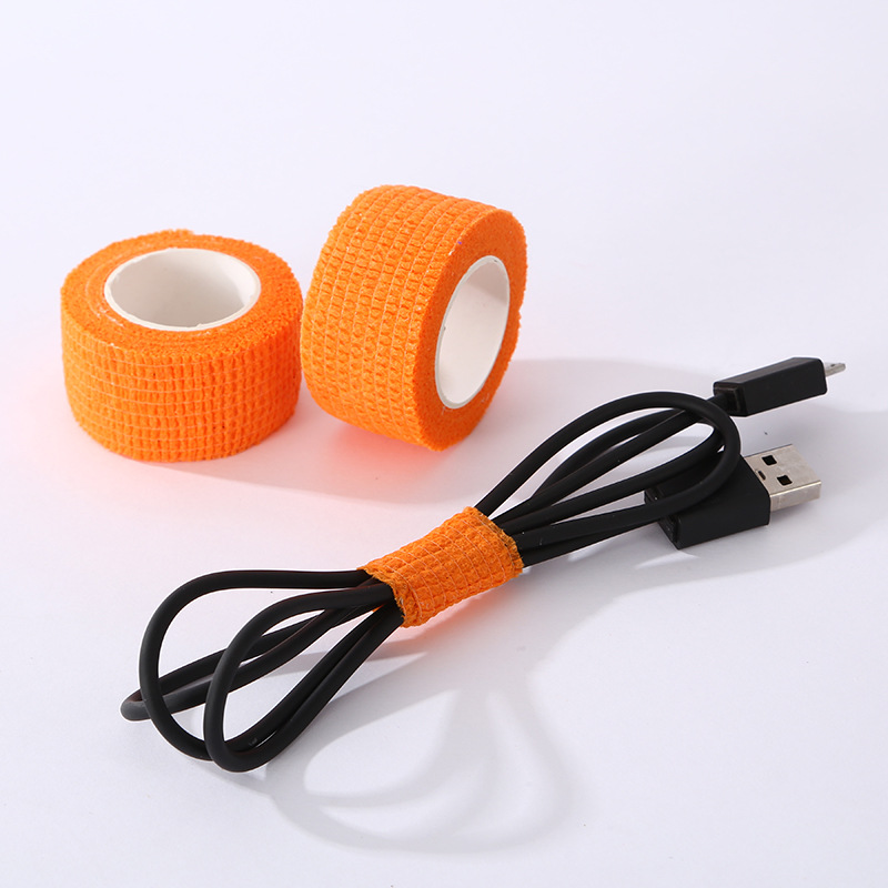 Manufacturer Wholesale Non-Woven Solid Color Finger Protection Bandage Disposable Pet Bandage Self-Adhesive Elastic Bandage Sports Bandage