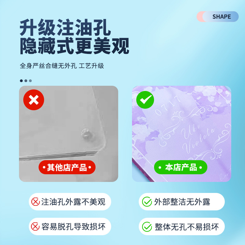 Custom Acrylic Flowing Sand Mahjong Tiles Anime Peripheral Ornaments Keychain