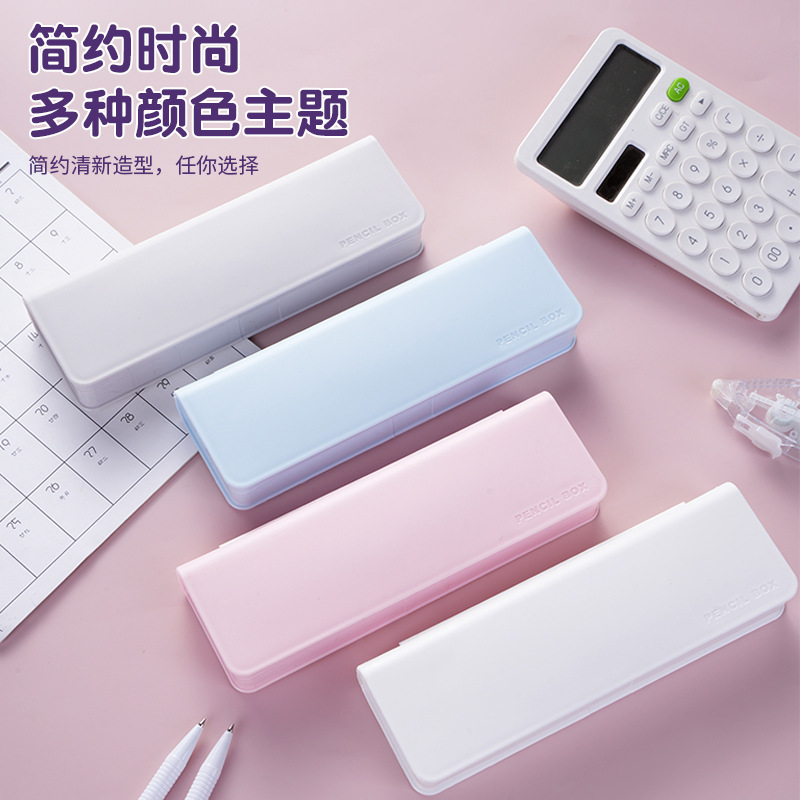 Канцелярский набор для школьников, портативный пенал, сумка для хранения канцелярии для мальчиков и девочек, начальная и средняя школа, пенал с напечатанным логотипом