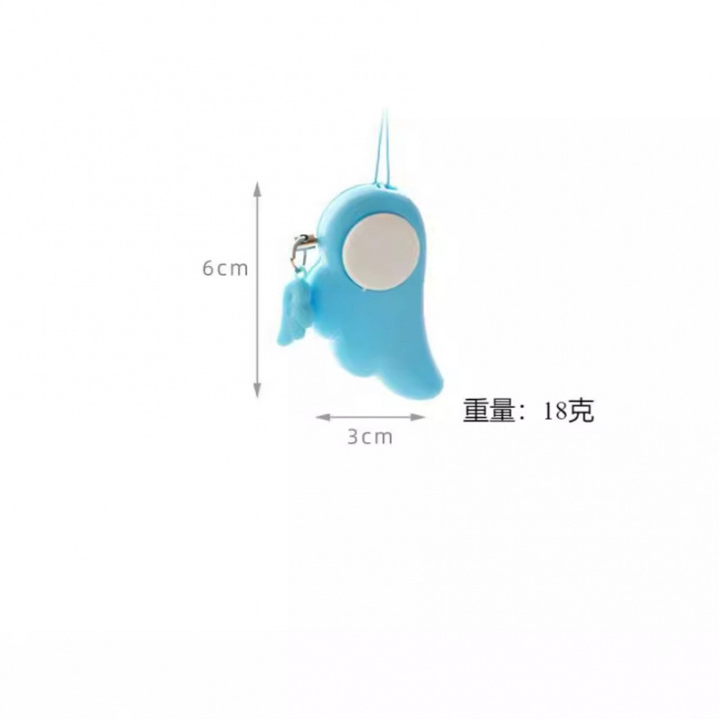 Tangzheng Supplies Factory Direct Sales Super Cute Angel Wings Anti-Wolf Device Alarm Women's Anti-Wolf Device