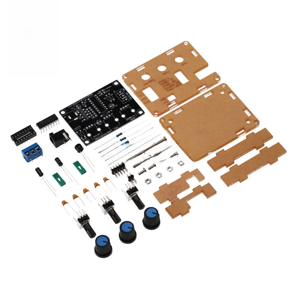 New XR2206 high precision signal generator DIY parts with Shell acrylic sine wave