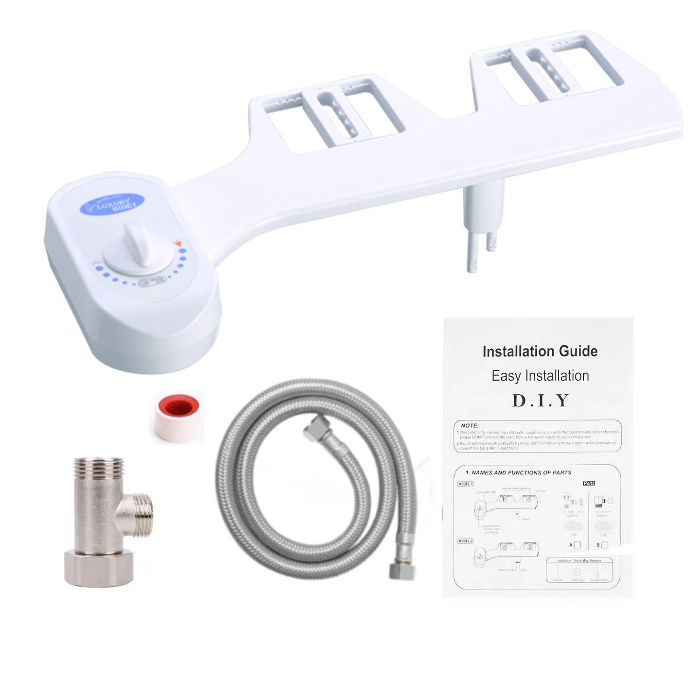 Foreign trade without electricity smart toilet toilet cleaner Amazon cold water double nozzle hip washer wholesale