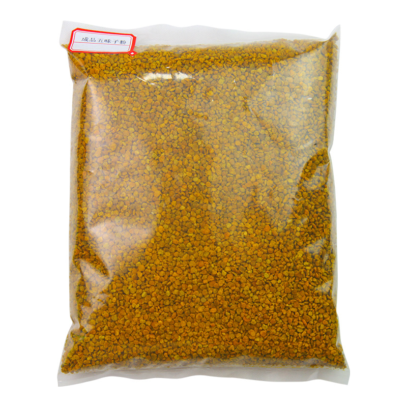 Zhuoyu Bee Pollen Chinese Herbal Medicine Schisandra Chinensis Pollen Granules Unbroken Bulk Wholesale and Retail Delivery Bee Source Selection