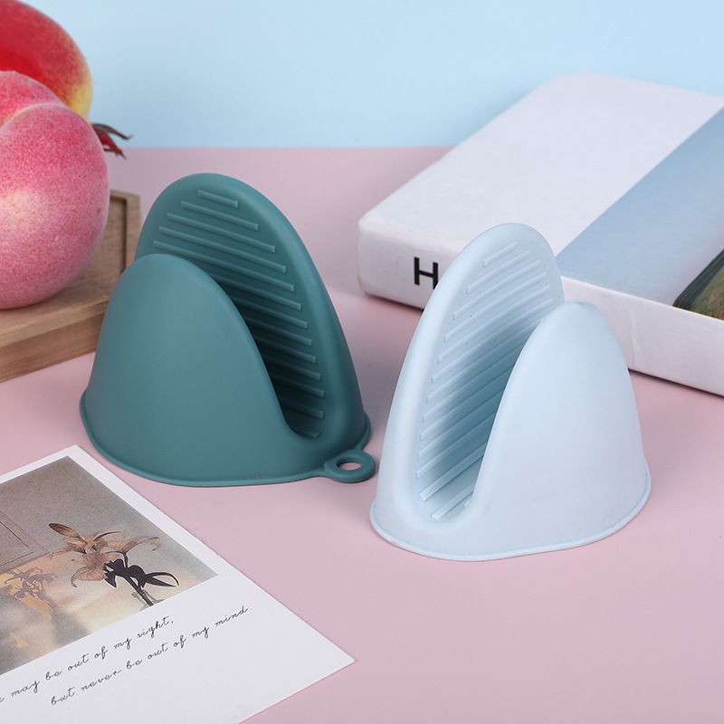 Supply Anti-scald Gloves Baking Oven Microwave Heat Insulation Hand Clip Gloves Non-slip Silicone Heat Insulation Clip