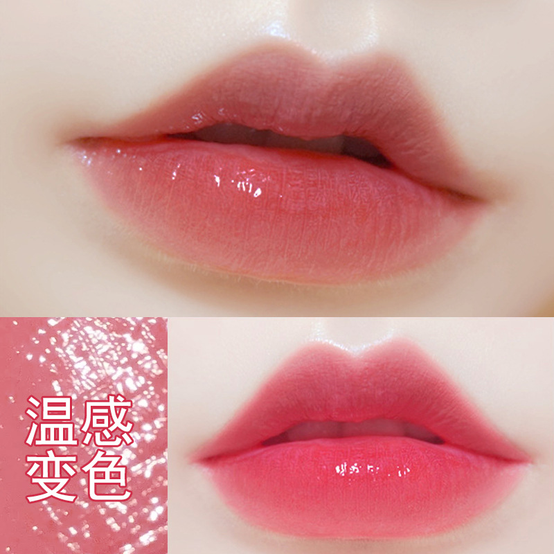 Pnf Export Cross-Border Aloe Vera Lipstick Color Changing Lip Balm Repair Moisturizing Waterproof Anti-Dry Cracking Temperature Changing Lipstick