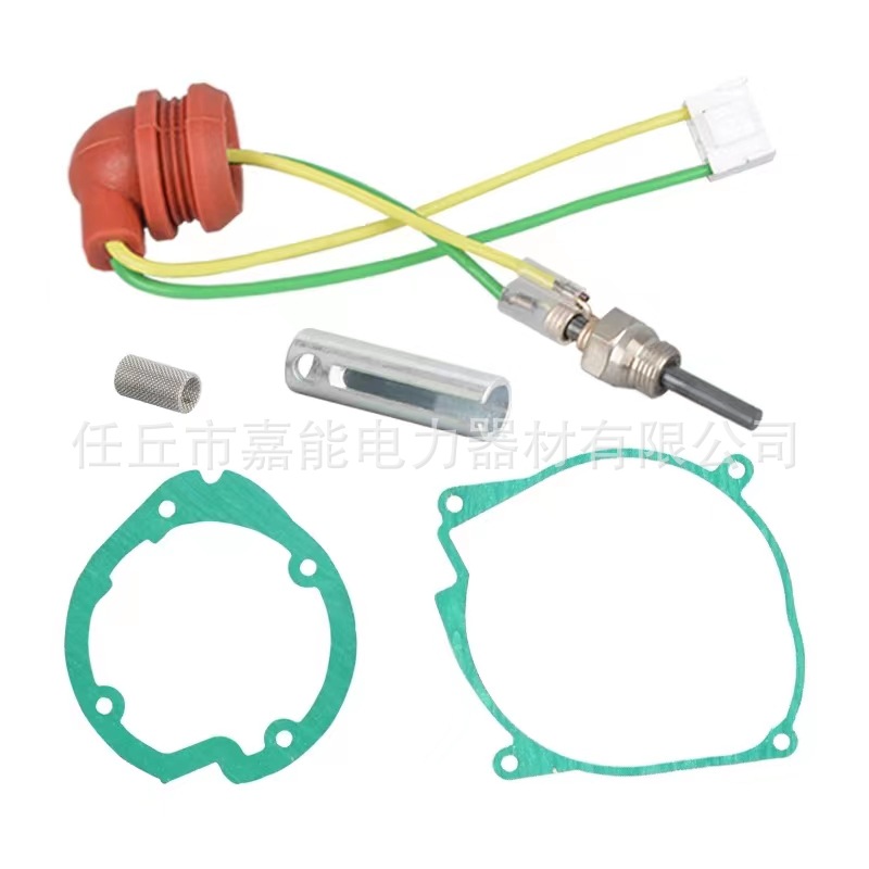 Свеча зажигания для кросс-бордерного парковочного обогревателя 5-8 кВт, электрическая нагревательная свеча из кремния нитрида 12В, комплект из пяти штук, прокладка для предварительного нагрева