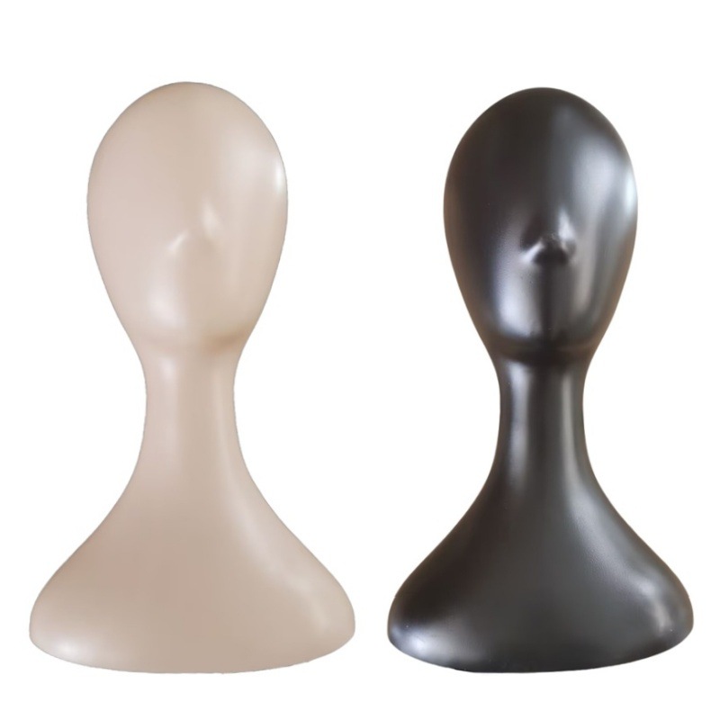 Female model head props wig head model abstract plastic head model ladies hat scarf jewelry display abstract female head