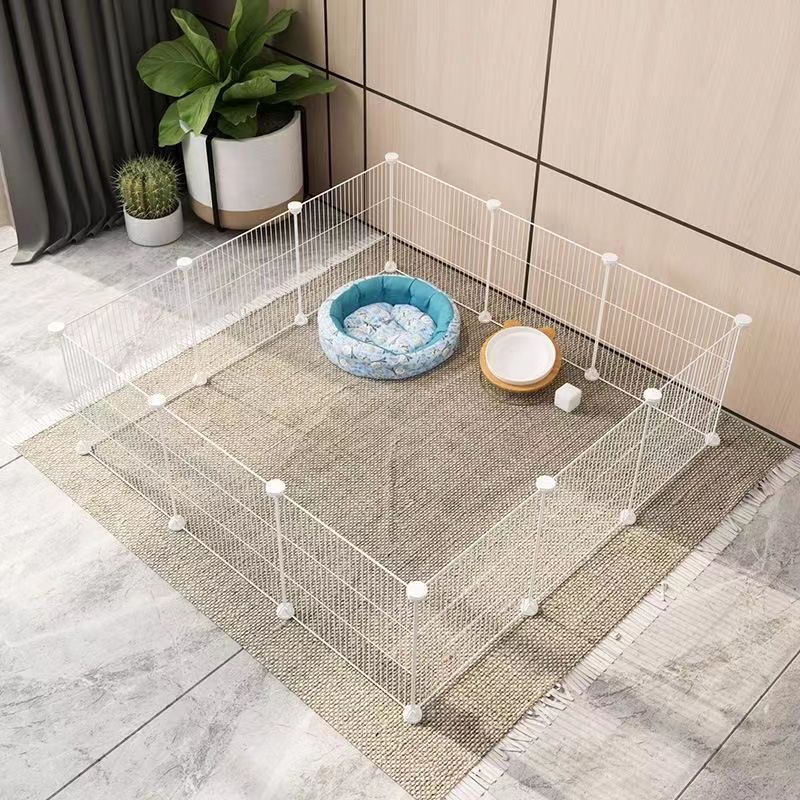 Pet Fence for Kittens with Encrypted Mesh Splicing Magic Piece Cage for Chinchillas, Rabbits, Squirrels, Small Pets, and Puppies to Prevent Escape