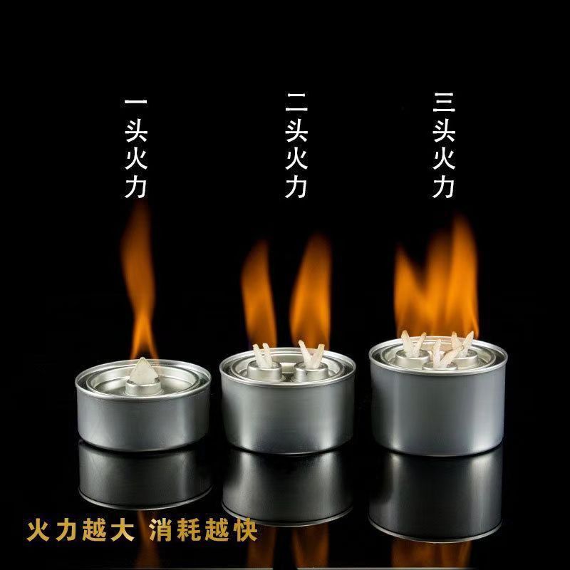 Takeaway Hot Pot Grilled Fish Heating Alcohol Stove Single Headlight Catering Tea Solid Alcohol Tank Outdoor Household Environmentally Friendly Oil