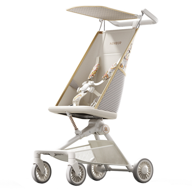 Newber Newbell Pocket Stroller Baby Carriage Lightweight Folding Children's Baby Walking Artifact Baby Ultra-light Sliding Car