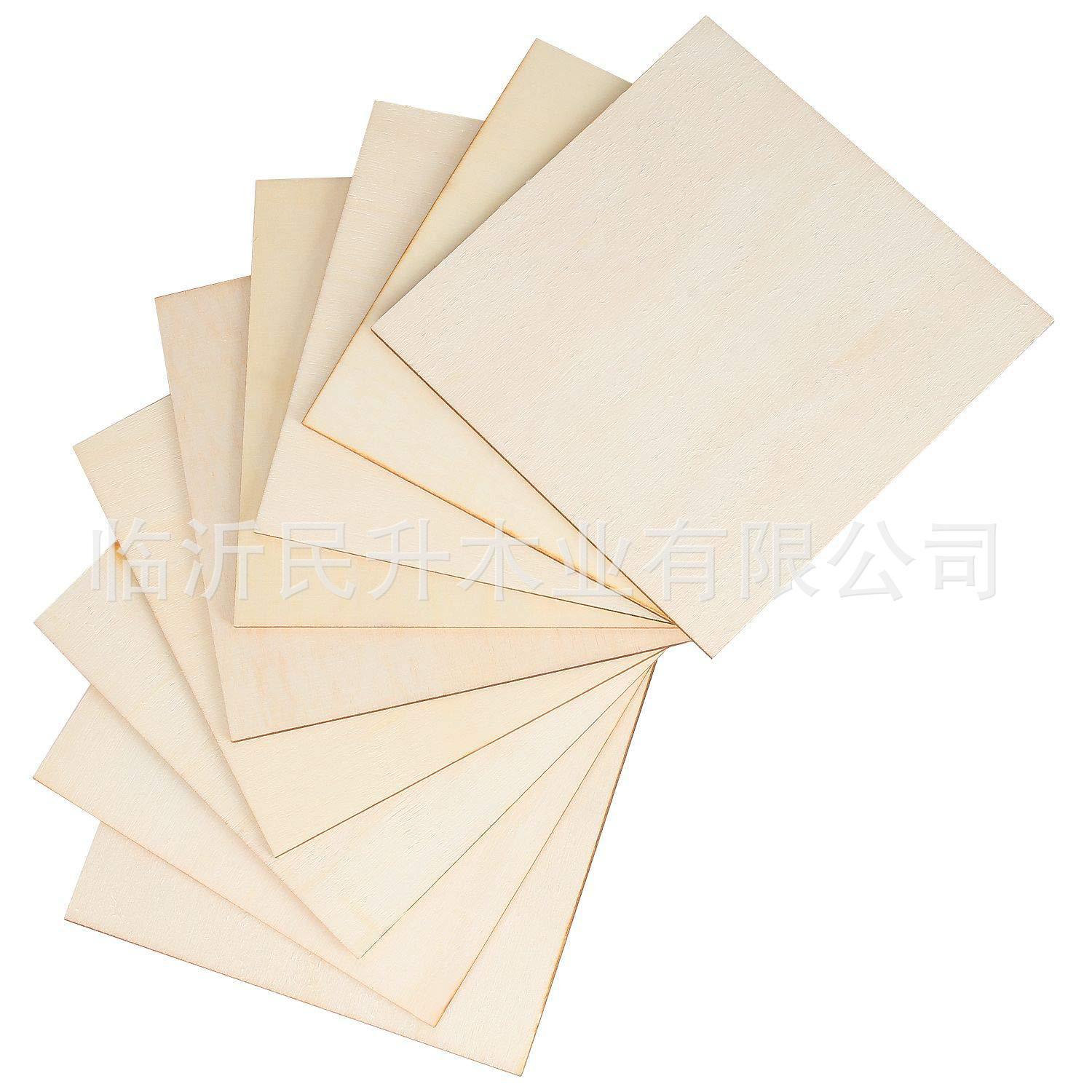 Laser Machine Cutter Wood 1/ 8inch Basswood Plywood Basswood Sheets Wood Burning Projects