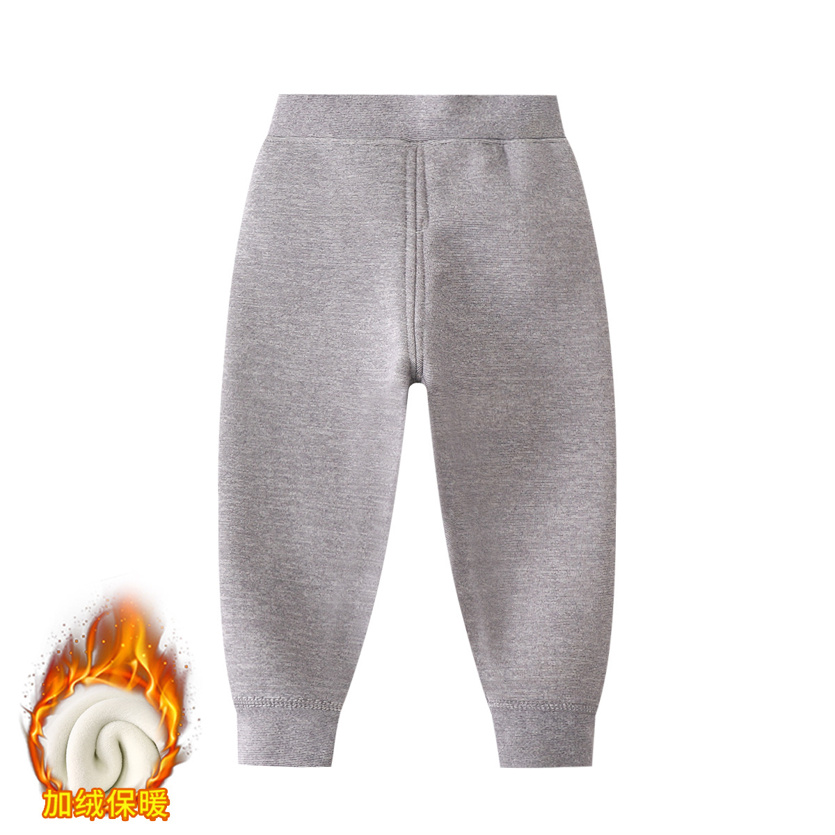 Children's warm pants winter new boys' fleece-lined thick baby long pants girls' leggings pants children's pants wholesale