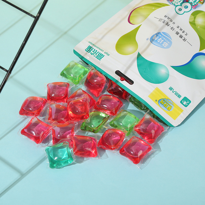 Net red with 8g laundry beads factory Mu Shi pure 5g laundry beads lasting fragrance 3g laundry ball wholesale factory