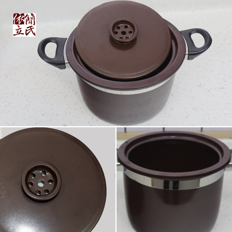 Wholesale Jane's Brand Open Flame Purple Clay Pot Household High Temperature Resistant Gas Electric Ceramic Stove Soup and Porridge Pot 4/5L