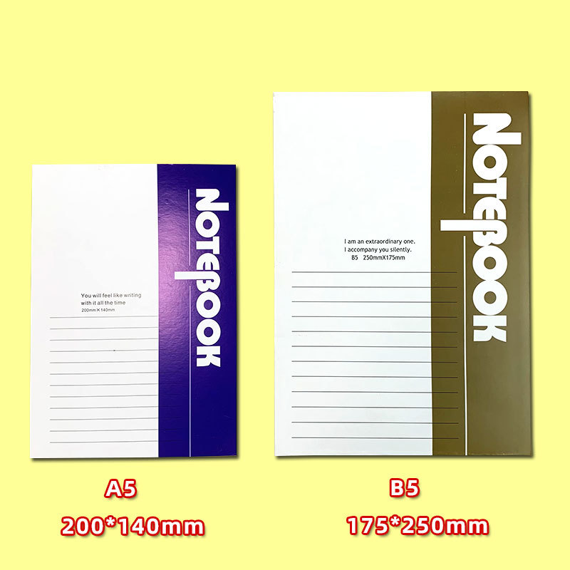 Soft Copy Notebook A5 Notebook Wireless Glue Book B5 Thickened Office Student Book A5 Soft Copy