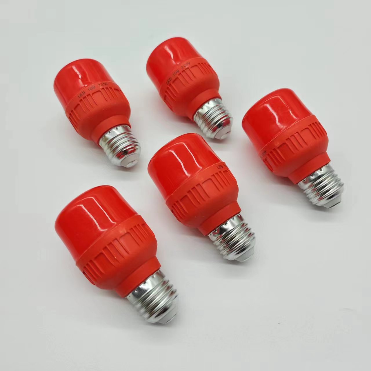 LED10W Red Gao Fushuai Ball Red Bulb New Year Festive 220V Christmas Decorative Bulb One Dollar Supply