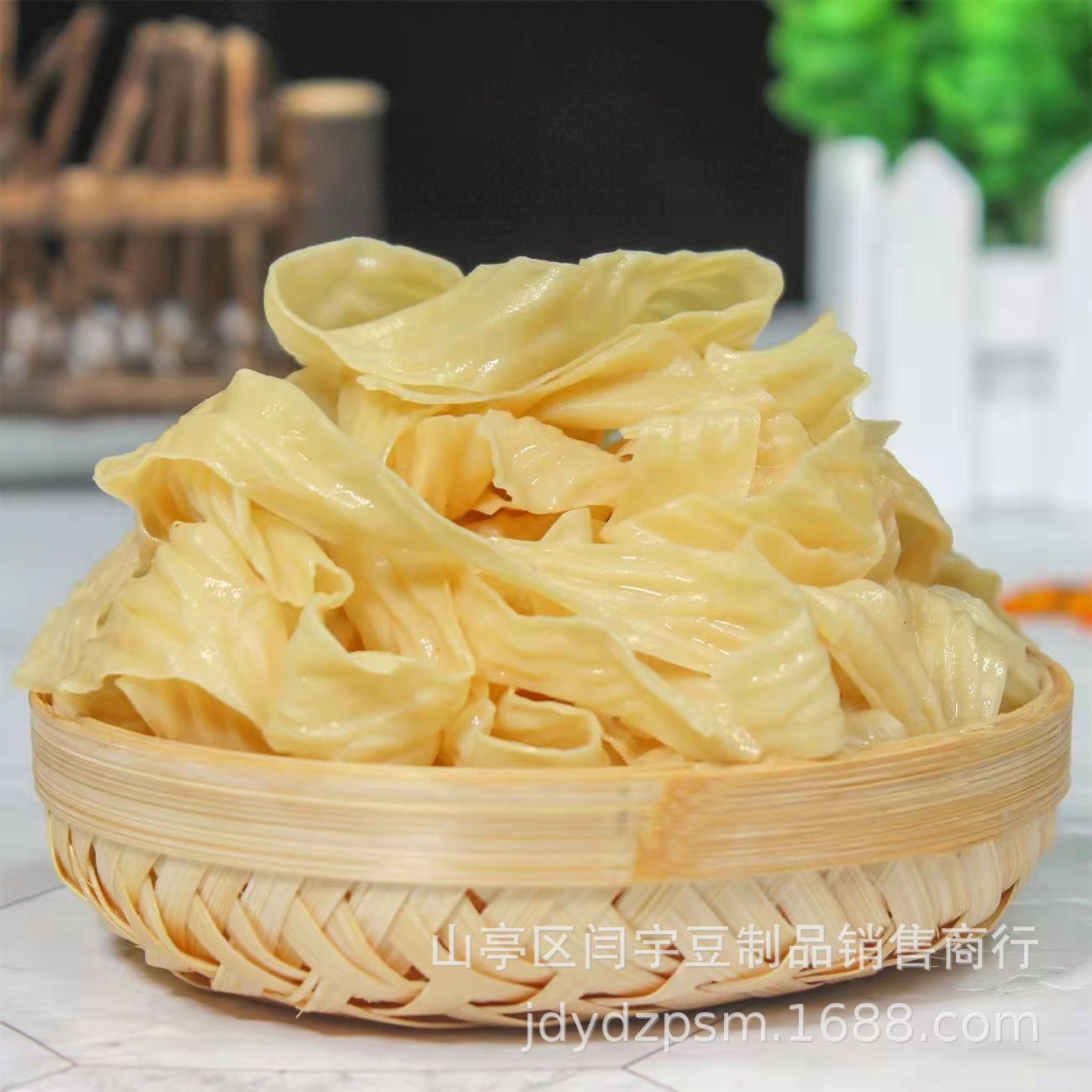 Dried bean skin products without salt, bean flower, bean shreds, bean curd skin, hot pot, spicy hot salad, bean products