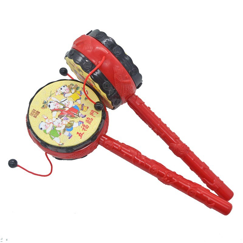 Baby toys rattle 729 wave drum rattle music children's toys wholesale