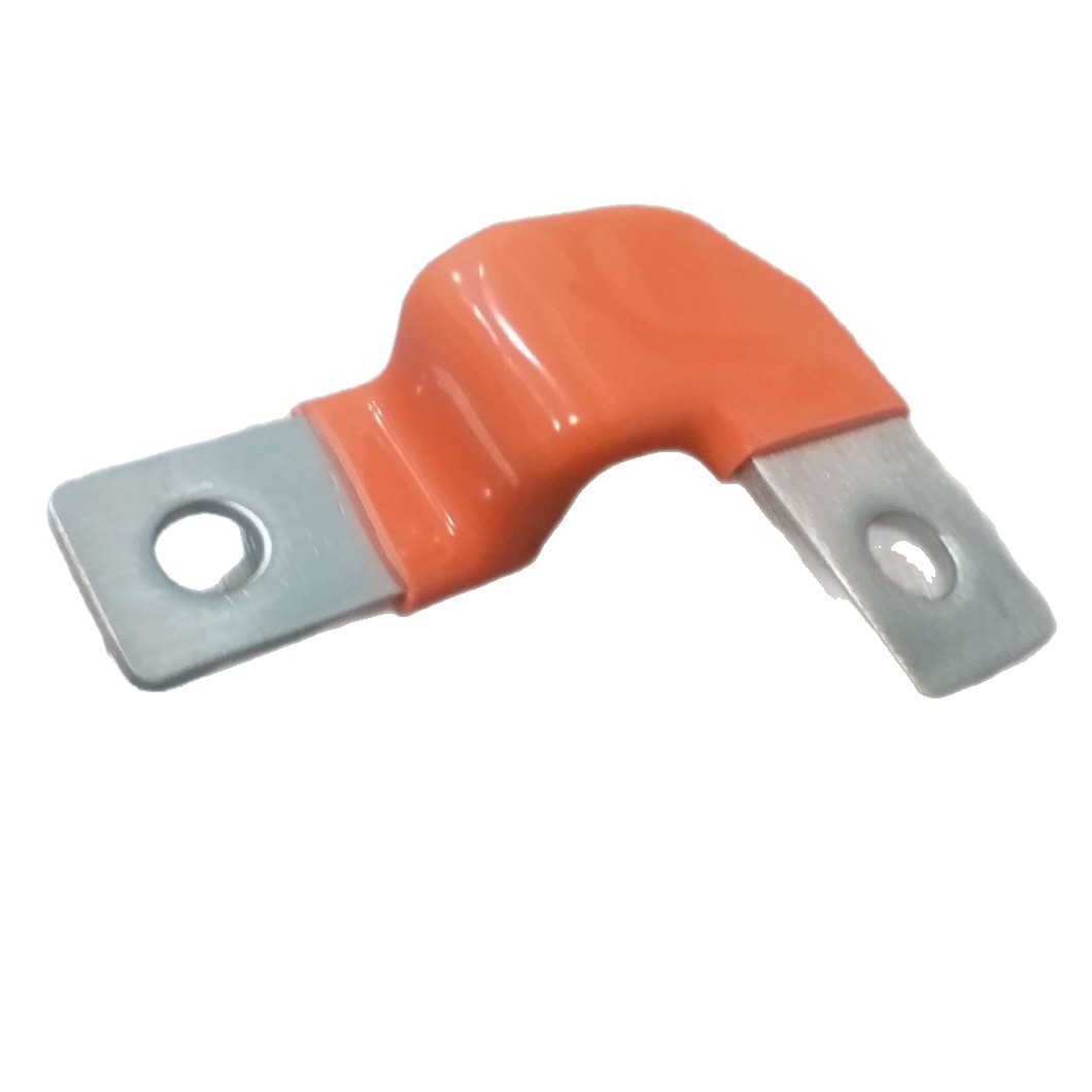 New Energy Copper Bar Plastic Immersion Processing, Rubber-Coated Insulated Soft Copper Connection, Hardware Plastic Immersion Processing