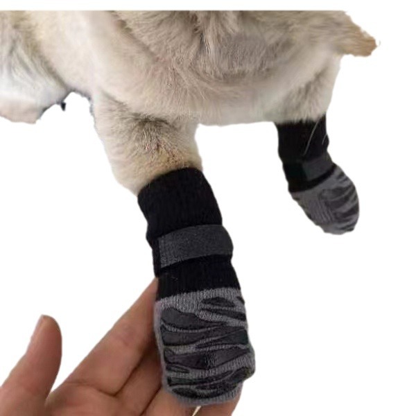 Cross-border Explosions Pet Socks Foot Cover Cat Dog Socks Indoor Non-slip Shoes Socks Large and Small Dog Warm Dog Shoes