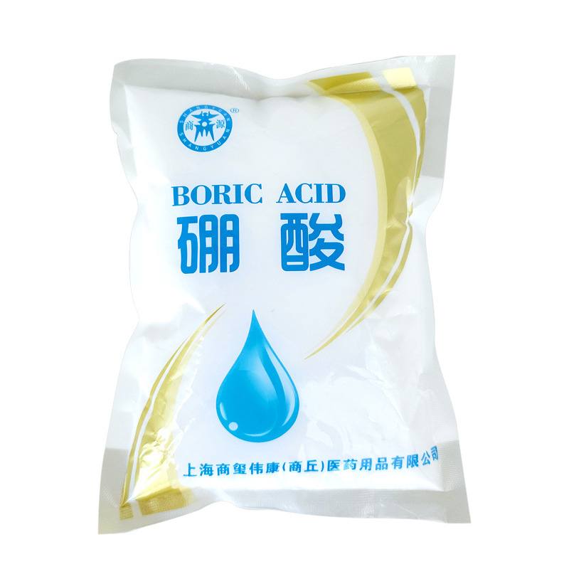 Shangyuan 500g Boric Acid Powder for Medical Antibacterial Use, Ear Mite, Skin, Kitchen, Indoor Cockroach Extermination, Potato Puree, Highly Effective Antibacterial