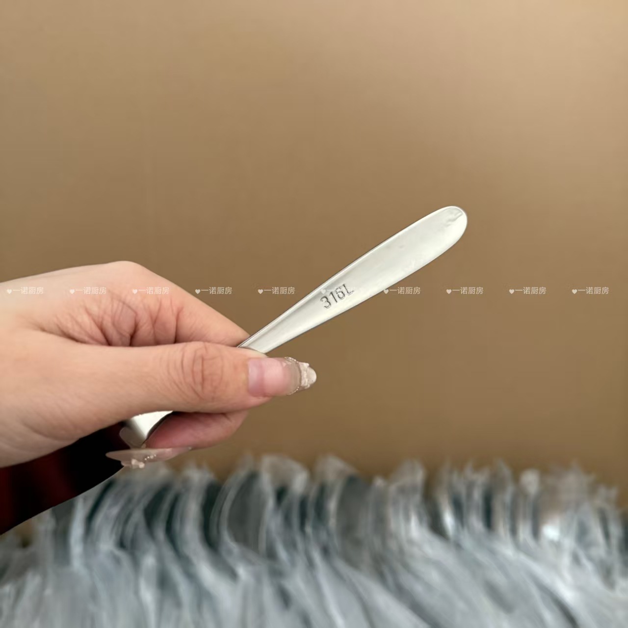 Yinuo Kitchen 316 Stainless Steel Butter Knife Jam Spatula Bread Cream Knife Butter Knife Cheese Spreading Knife