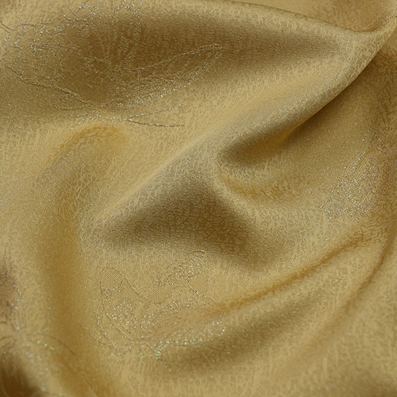 Шелковая ткань с плетеным золотом бабочка шелковица новый китайский стиль ханфу чонгсань жилет высококачественная ткань