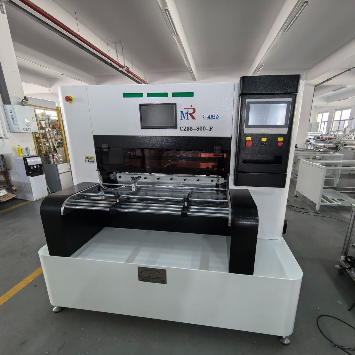 Full-automatic six-generation integrated paper folding machine industrial air filter origami equipment servo filter folding fan machine