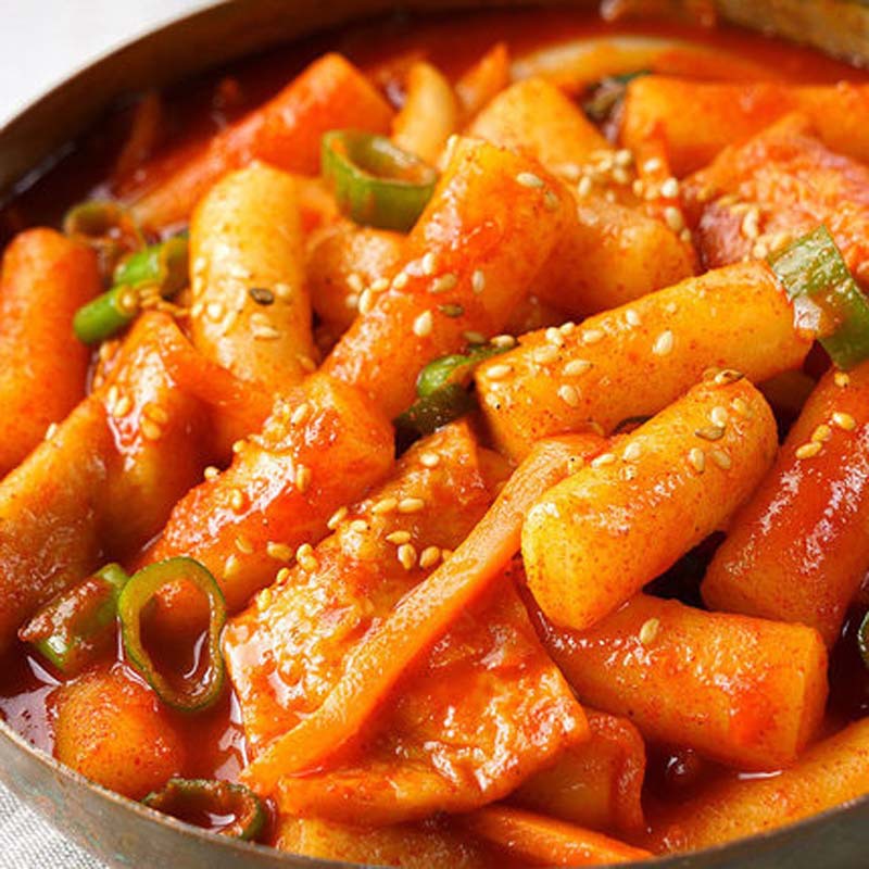Korean-style Hungry Piggy Spicy Fried Rice Cake Troops Hot Pot Rice Cake Sauce Fast Rice Cake Sauce Instant Sweet Spicy Sauce Fried Rice Cake