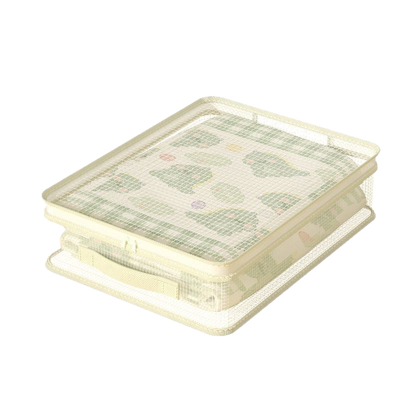 Four-Piece Storage Bag Set for Home Use, Extra Thick Organizer Bags for Bed Sheets and Duvet Covers, Wardrobe Quilt Clothing Mold-Proof Dust-Proof Storage Bags