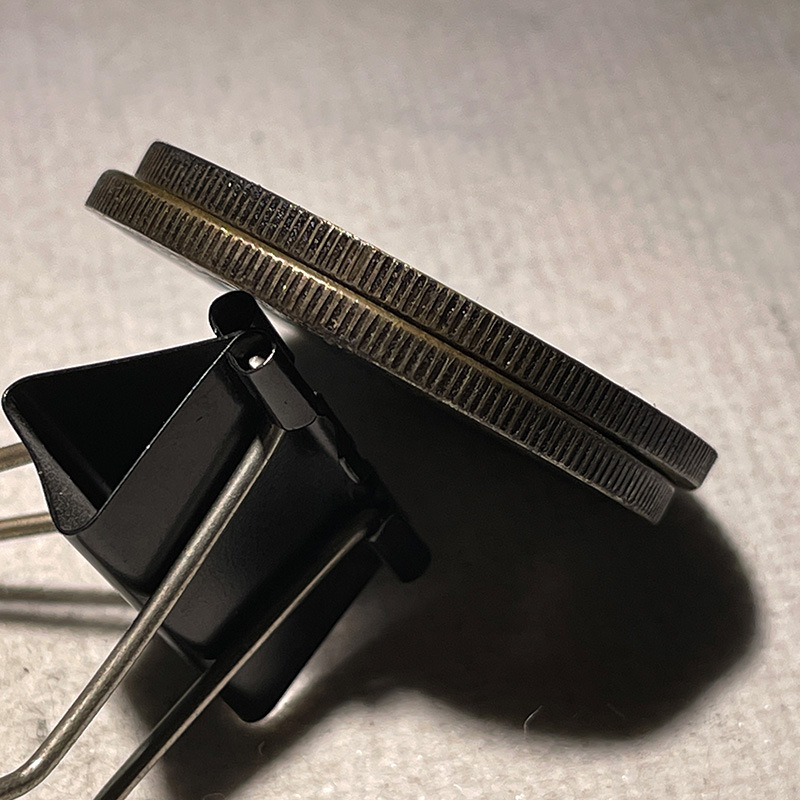 Silver Dollar Brass Sample Coin Hooded Li Yuanhong's Statue of the Founding of the Country 39.7mm Old Copper Brass Patina