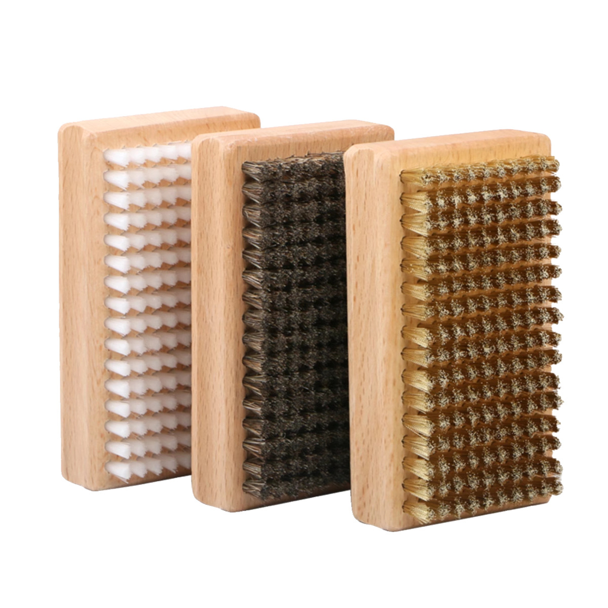 Ski board brush waxing brush single board double board snow wax brush ski board brush copper wire brush nylon brush horse hair polishing brush