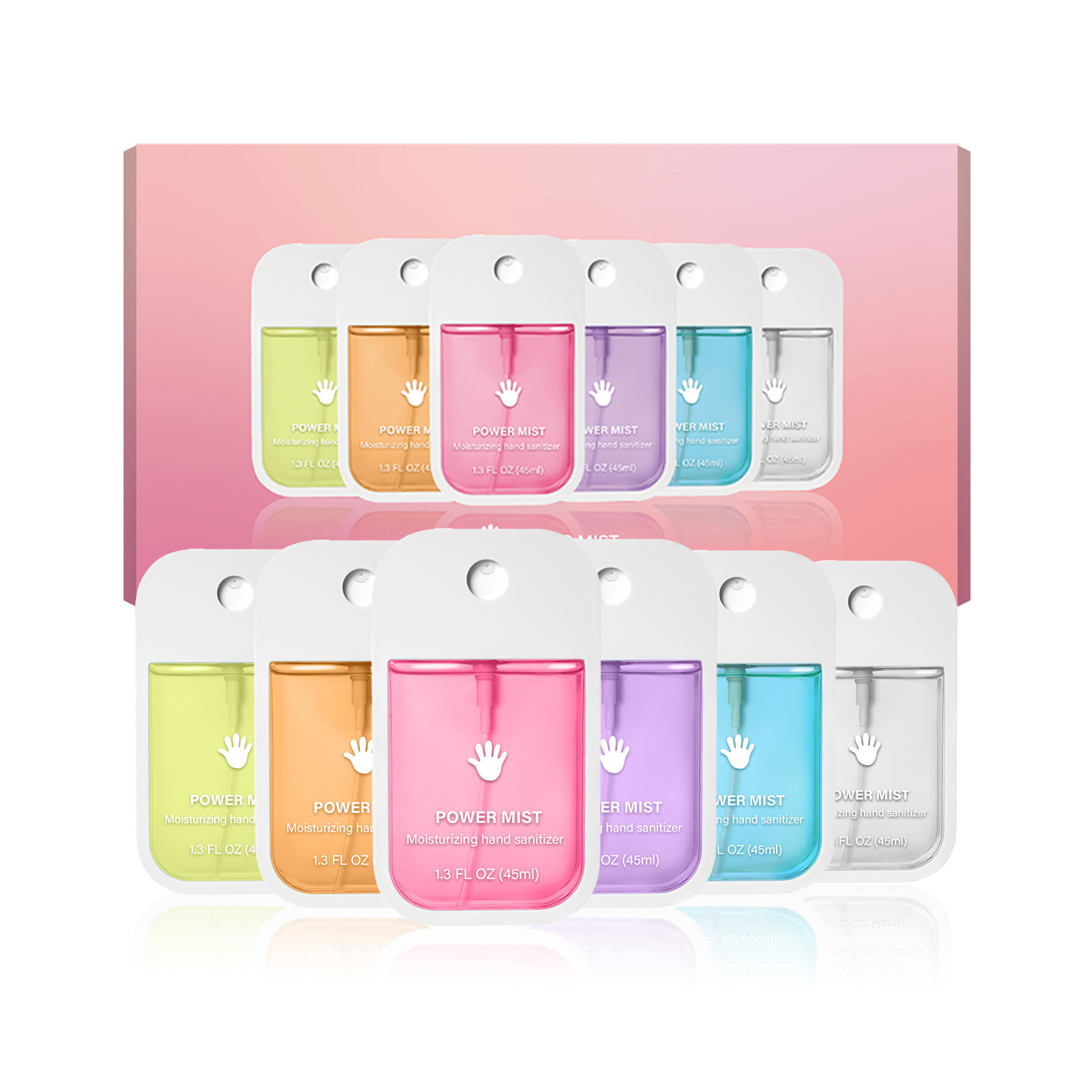 Unbranded Fragrance Hand-Free Spray Vanilla Lavender Aloe Vera Household Portable Cleaning and Disinfecting Hand Sanitizer