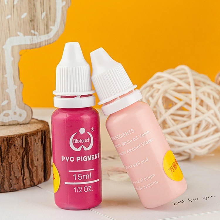 Baode Body Tattoo Practice Color Material Semi-Permanent Eyebrow Tattoo High-Density Concentrated Color Material Pigment Molecules Small Pigments and Delicate