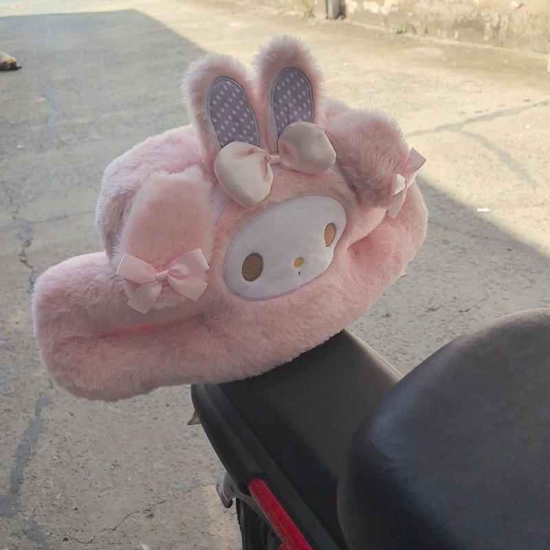 Cartoon Cute Electric Car Anti-Collision Pillow Child Seat Headrest Cushion Baby Battery Car Headrest