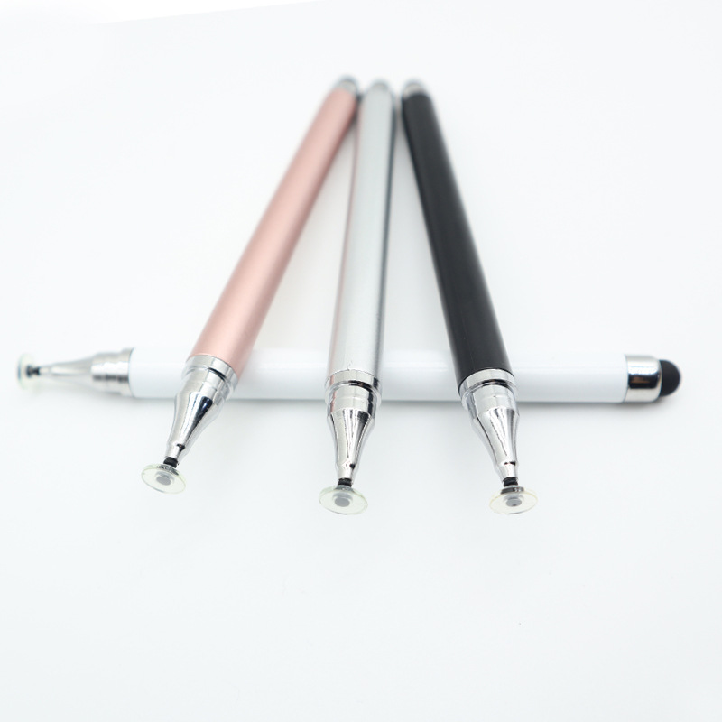 Conductive Cloth Head Disc Two-In-One Stylus Suitable for iPad Mobile Phone Video Editing Capacitive Pen Stylus