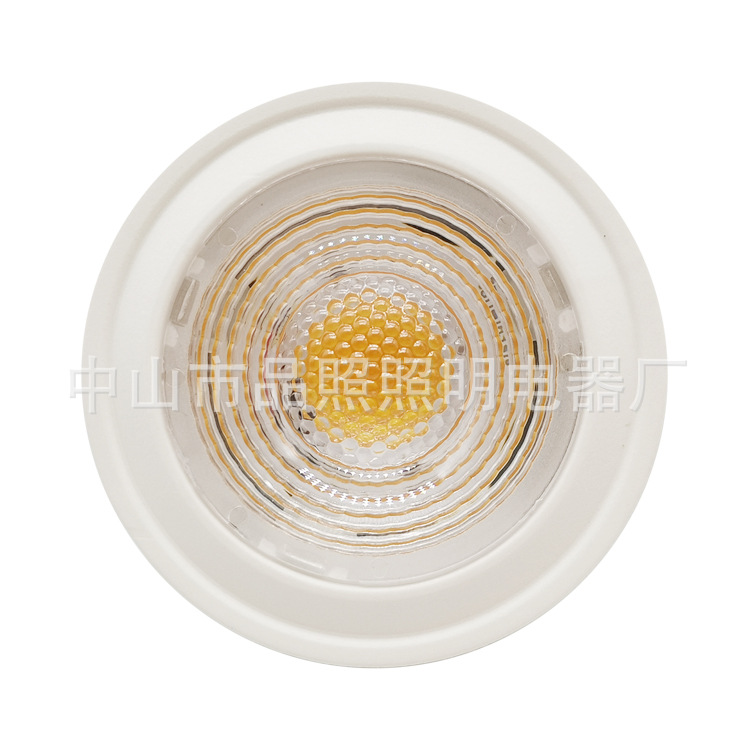 Spot AC110-265V high luminous efficiency constant current stroboscopic gu10COB spotlight LED lamp cup Ra>80/Ra>90