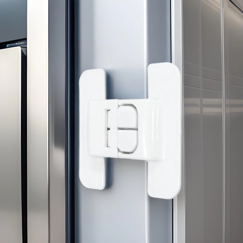 Детский замок безопасности для холодильника, многофункциональный замок для дверей шкафов, самоклеящийся замок для холодильника, универсальный тип