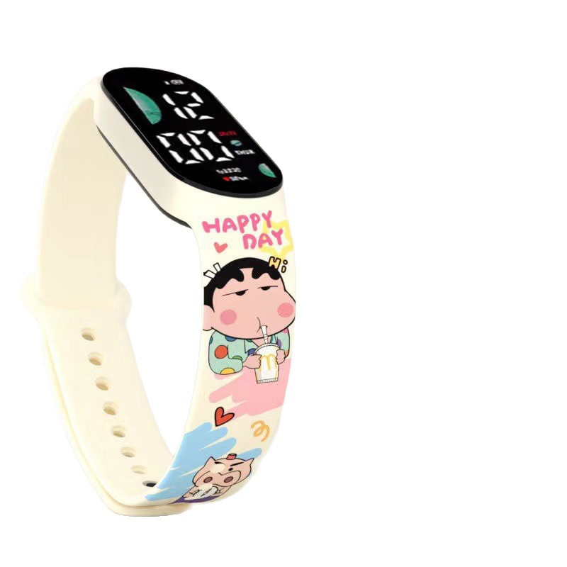 Cross-Border New Product Cartoon Pattern Printed Watch Electronic Sports Creative Fashion Children's Gift Watch Factory Direct Sale