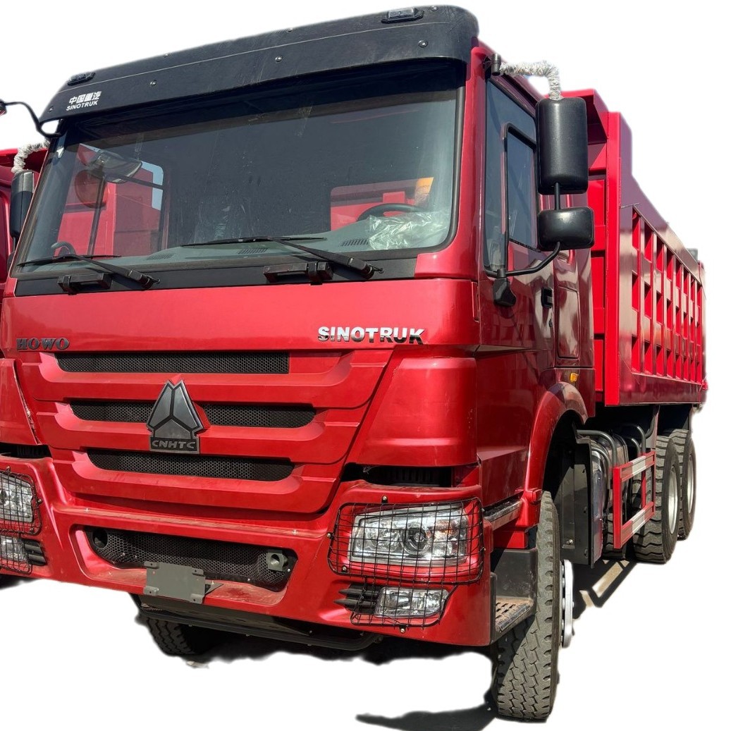 Cross-Border Sales of Used Sinotruk Howo Dump Trucks Heavy-Duty Trucks 6X4 375 Horsepower Heavy-Duty Dump Howo