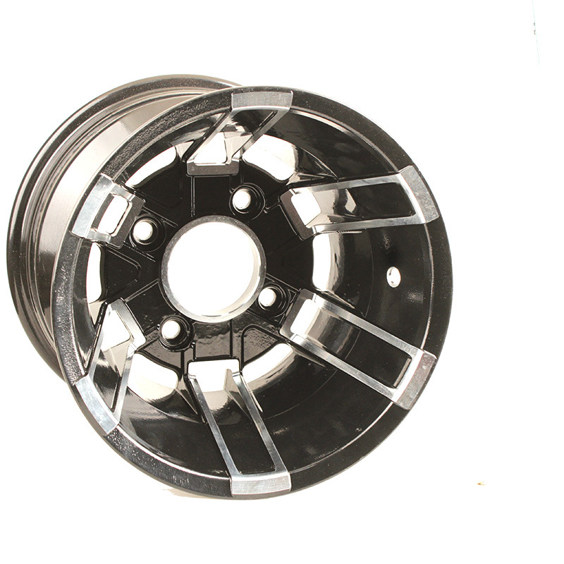 All-Terrain Beach Vehicle 10inch Front and Rear Aluminum Wheels for 23X7-10 Tires and 22X10-10 Tires