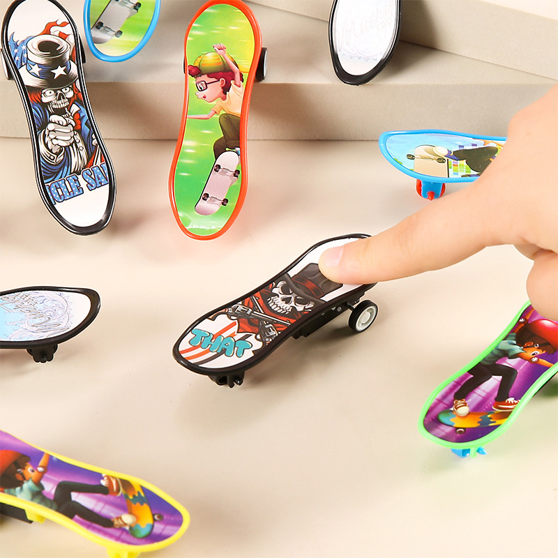 Finger pull-back scooter toy children's sliding car Boys and Girls baby stall night market best selling gift supply