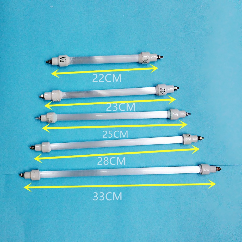 Neutral Disinfection Cabinet Heating Tube Heating Tube Infrared Lamp Quartz Tube 220v300w Disinfection Cabinet Accessories Longbo