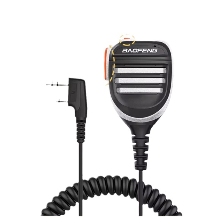 [high quality] Baofeng intercom K-head hand microphone color microphone thick 5RHUV1782BF888 hand table universal