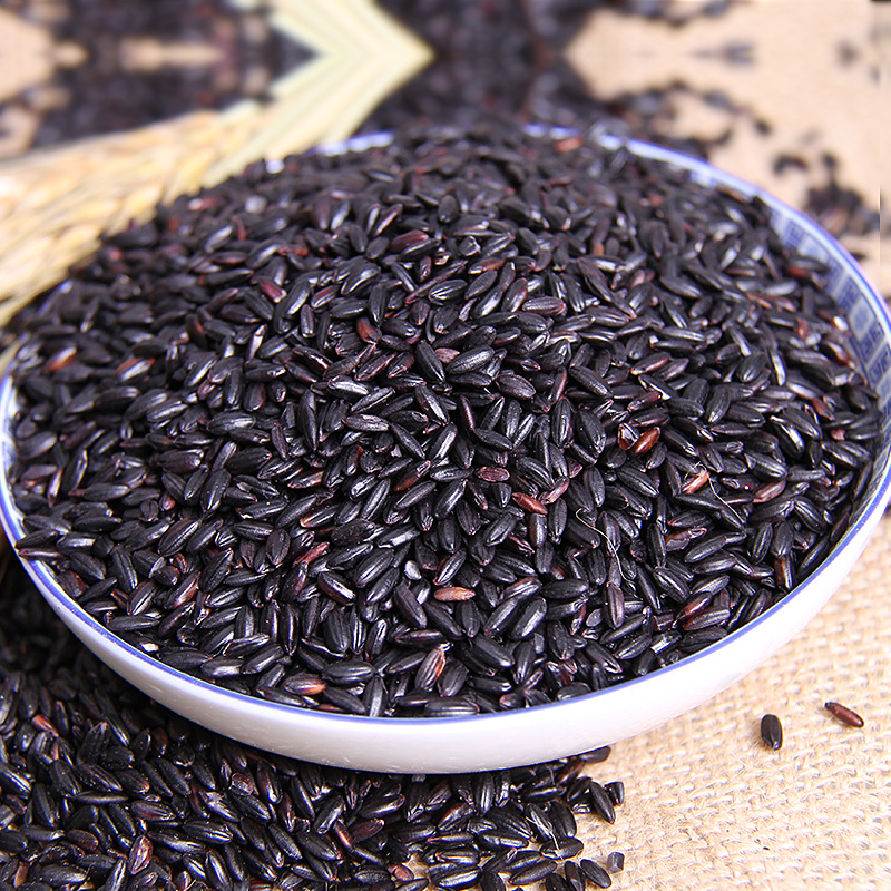 Wuchang Black Rice 2.5kg New Rice Heilongjiang Self-Produced Northeast Black Rice Vacuum Packed Grain Rice Manufacturer Wholesale